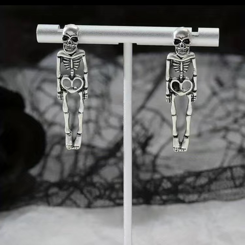Skeleton Dangling Earrings